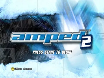 Amped 2 (USA) screen shot title